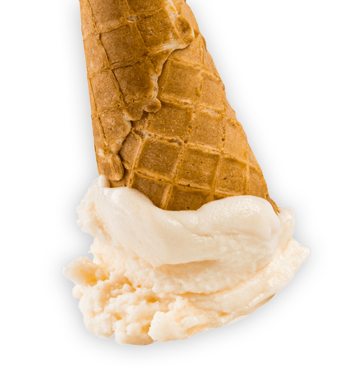 Cornet de glace Lyon biscuit