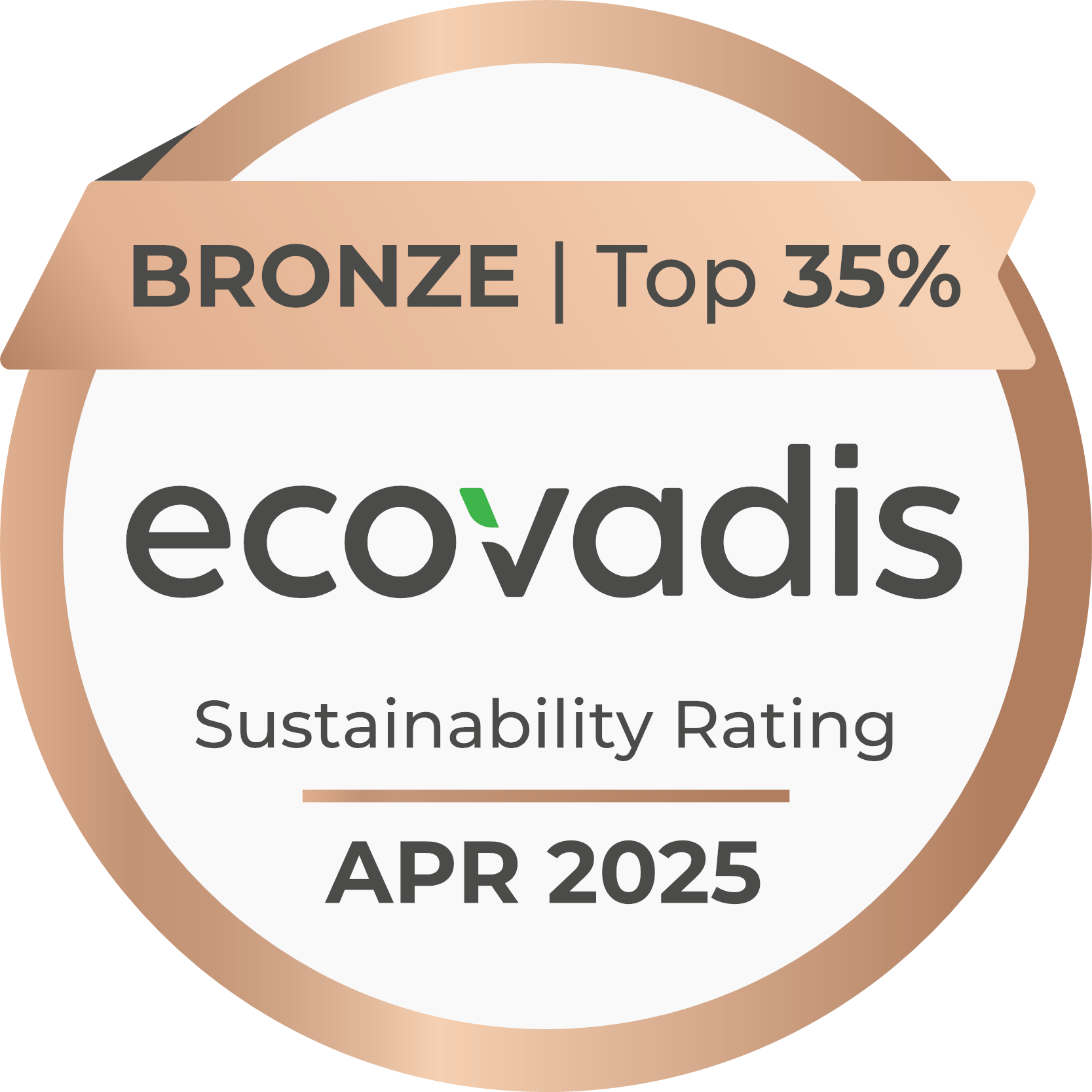 medaille bronze ecovadis